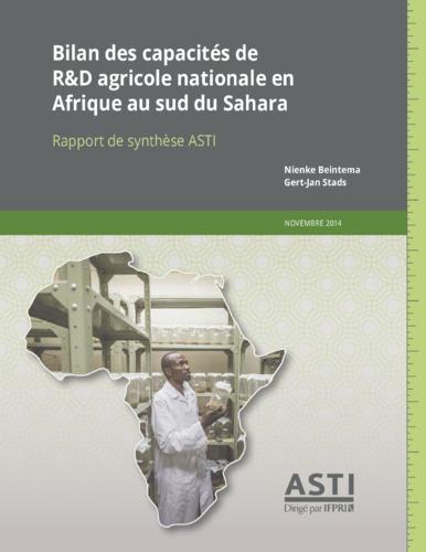 Taking stock of national agricultural R&D capacity in Africa south of the Sahara