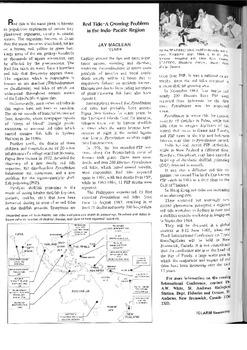 Red tide: a growing problem in the Indo-Pacific region