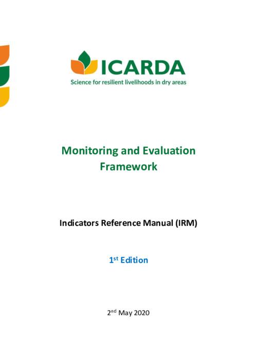 Indicators Reference Manual
