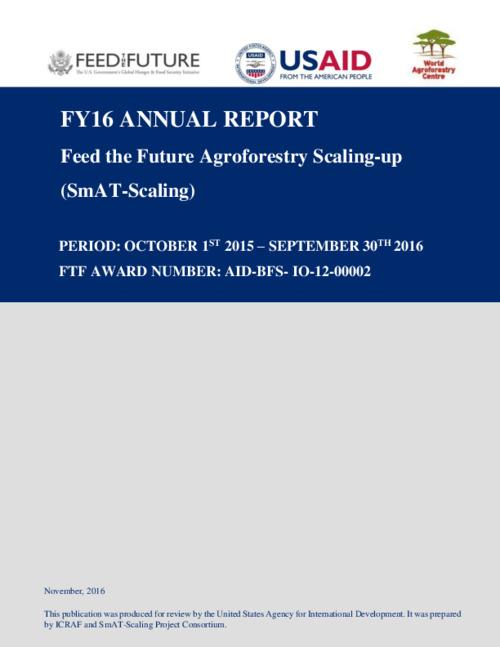 Scaling-up climate-Smart Agroforestry Technologies: Key achievement under Feed The Future Initiative in Mali