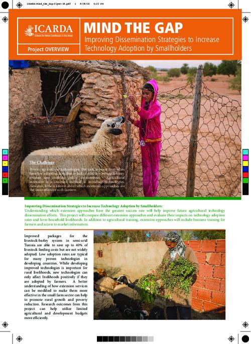 Mind The GAP: Improving Dissemination Strategies to Increase Technology Adoption by Smallholders