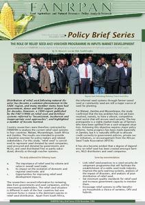 The Role of Relief Seed and Voucher Programme in Inputs Market Development