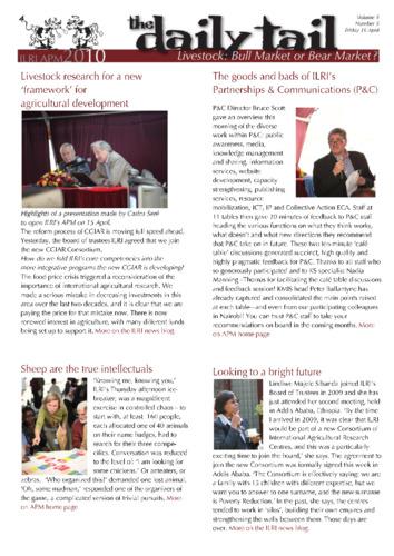 The Daily Tail, 16 April 2010