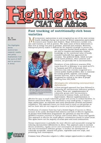 Fast tracking of nutritionally-rich bean varieties