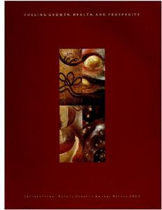 CIP Annual Report 2002. Fueling growth, health and prosperity