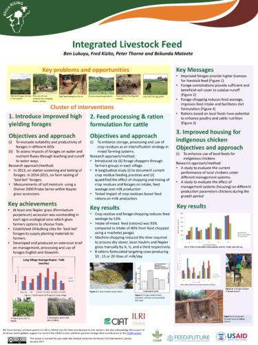Integrated livestock feed