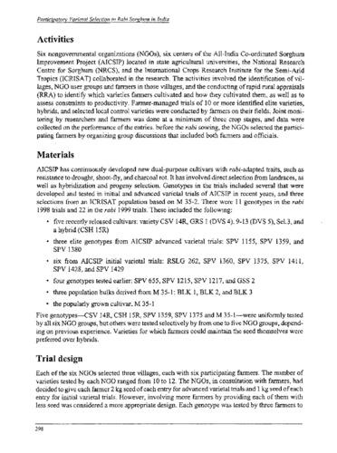 Relaciones agua/suelo bajo condiciones del agroecosistema andino