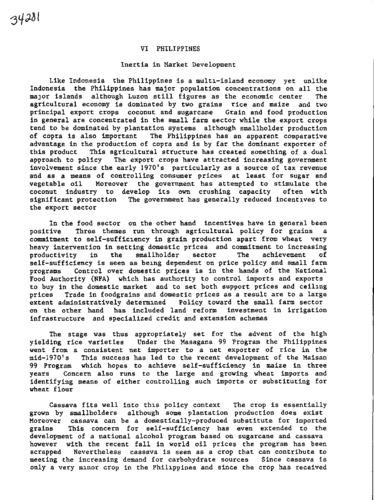 Philippines: Inertia in market development