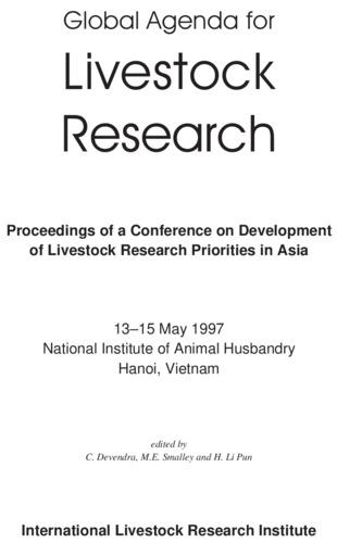 Ruminant feed resources research