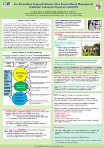 Pan-Africa Bean Research Alliance: New Results-Based Management System for enhanced impact-oriented R4D